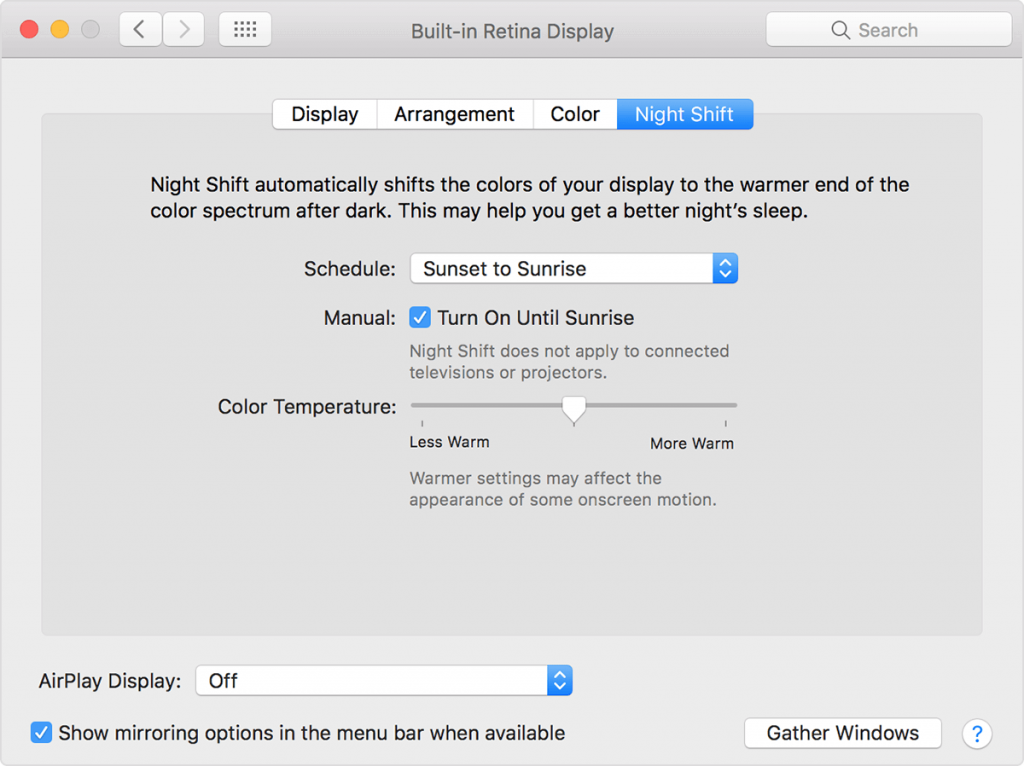 Blue Light Filter For Mac